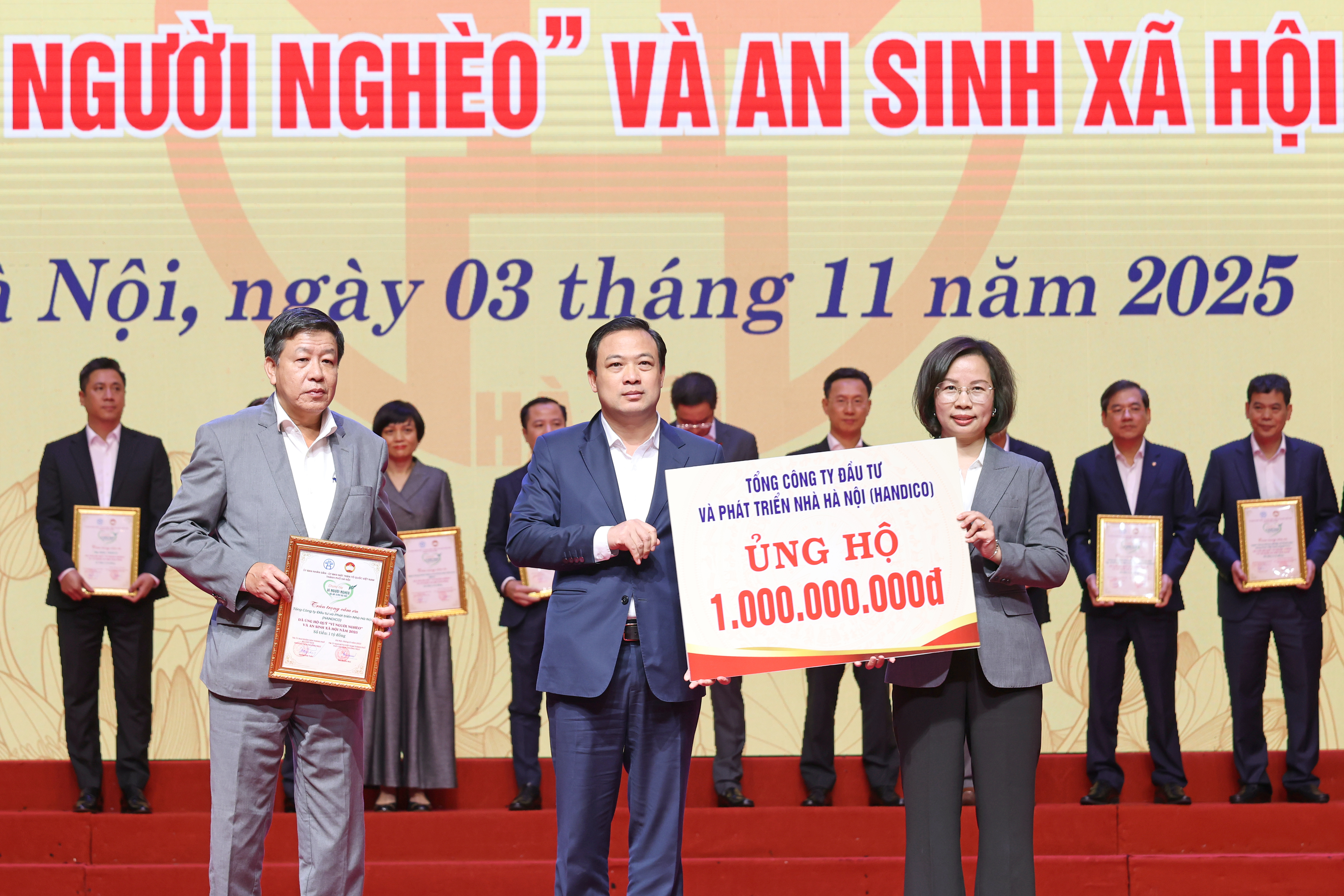 HANDICO ủng hộ 1 tỷ đồng, lan tỏa tinh thần “không để ai  bị bỏ lại phía sau”