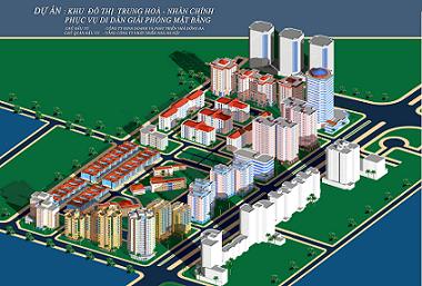 Project of Trung Hoa - Nhan Chinh urban area