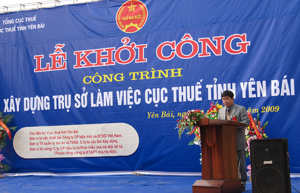 21.12.2009 - CT52 khoi cong cuc Thue  - Yen Bai.bmp